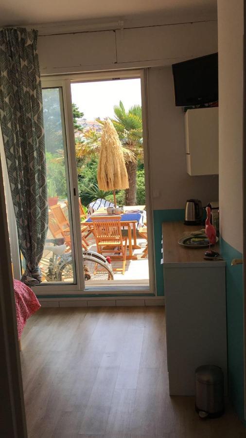 Petit Studio Terrasse Rez De Jardin Piscine Sur L'Ocean Apartment Biarritz Exterior foto